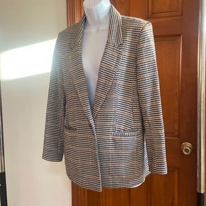 Old Navy easy care plaid blazer